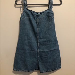 ZARA XS - Blue Denim Romper